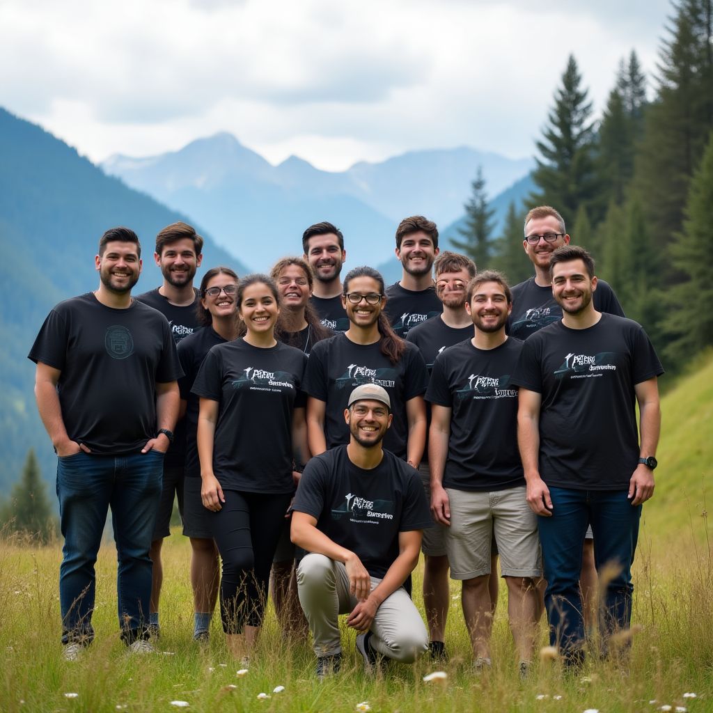 Tým ČeskéCesty na teambuildingu v přírodě